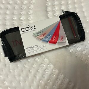 NWT Bala Resistance Bands (5 Per Set)